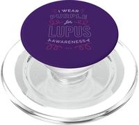 INDOSSO IL VIOLA PER LUPUS AWARENESS SLE Meme PopSockets PopGrip per MagSafe