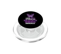 Indosso la consapevolezza della demenza viola Qualcuno significa tutto PopSockets PopGrip per MagSafe