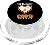 Indosso l'arancione per la consapevolezza della BPCO del mio amico PopSockets PopGrip per MagSafe