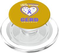 Indosso pervinca per il mio figliastro GERD consapevolezza PopSockets PopGrip per MagSafe