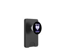 Indosso pervinca per la consapevolezza del cancro allo stomaco di mio fratello PopSockets PopWallet per MagSafe