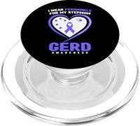 Indosso pervinca per la mia matrigna GERD consapevolezza PopSockets PopGrip per MagSafe