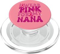 Indosso rosa per i bambini della mia nonna per la consapevolezza del cancro al seno PopSockets PopGrip per MagSafe