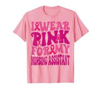 Indosso Rosa per i Miei Bambini assistenti infermieristici Contro Il Cancro al Seno Maglietta