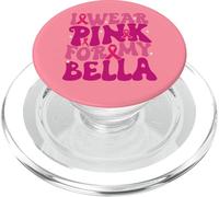 Indosso rosa per i miei bambini Bella per la consapevolezza del cancro al seno PopSockets PopGrip per MagSafe