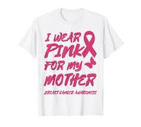 INDOSSO ROSA PER LA CONSAPEVOLEZZA DEL CANCRO AL SENO DI MIA MADRE Maglietta