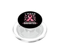 Indosso rosa per la consapevolezza del cancro di mia figlia PopSockets PopGrip per MagSafe