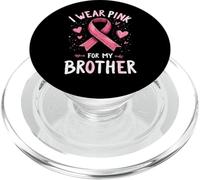 Indosso rosa per la consapevolezza del cancro di mio fratello PopSockets PopGrip per MagSafe