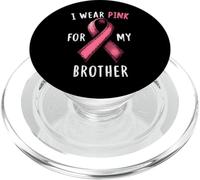 Indosso rosa per la consapevolezza del cancro di mio fratello PopSockets PopGrip per MagSafe