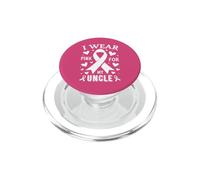 Indosso rosa per la consapevolezza del cancro di mio zio PopSockets PopGrip per MagSafe