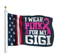 Indosso Rosa Per Le Mie Bandiere Gigi Per 3x5 Outdoor
