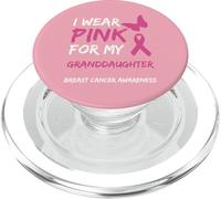 Indosso rosa per mia nipote consapevolezza del cancro al seno PopSockets PopGrip per MagSafe