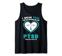 Indosso Teal per la consapevolezza del PTSD di mia Suocera Canotta