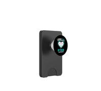 Indosso Teal per la consapevolezza del PTSD di mia suocera PopSockets PopWallet per MagSafe