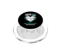 Indosso Teal per My Dad Myasthenia Gravis Awareness PopSockets PopGrip per MagSafe