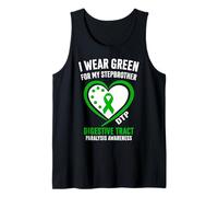 Indosso Verde per Il Mio fratellastro DTP consapevolezza Canotta