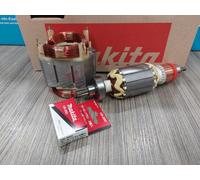 INDOTTO ROTORE MAKITA HR4003C HR4013C 513888-4 + STATORE 625758-6 + CARBONCINI