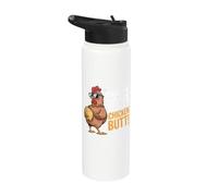 Indovina che culo di pollo Stainless Steel Insulated Water Bottle