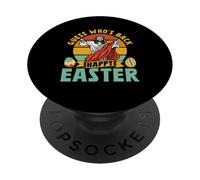 Indovina Chi È Tornato Buona Pasqua Uovo Coniglietto Felice PopSockets PopGrip Adesivo