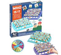 Indovina chi? Gioco da Tavolo per Bambini, Chi è Divertente Indovinello Gioco da Tavolo, Famiglia Indovinando Giochi, Gioco da Tavola Originale degli Indovinelli per 2 Giocatori per Bambini Regalo