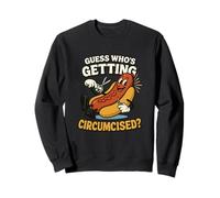 Indovina Chi Viene circonciso Unhinged Gen Z Brainrot Meme Felpa