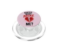 Indovina cosa mi ha spezzato Umorismo straziante divertente PopSockets PopGrip per MagSafe