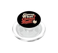 Indovina cosa pollo culo divertente scherzo di pollo PopSockets PopGrip per MagSafe