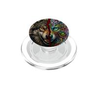 Indovina Quale Natura È Predominante Lupo Mistero Graphic PopSockets PopGrip per MagSafe