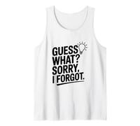 Indovina Un po'? Mi Dispiace Ho dimenticato Canotta