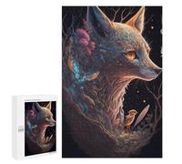 Indovinelli Per Adulti 1000 PCS Enchanted Forest Fox Puzzle Per Adolescenti Giochi Relax Analisi E Logica Regali Di Natale E Compleanno 1000 PCS