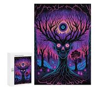 Indovinelli Per Adulti 300 PCS Enchanted Forest of Spirits Puzzle Per Giochi Relax Analisi E Logica Regali Di Natale E Compleanno 300 PCS
