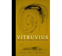 Indra Kagis McEwen Vitruvius (Tascabile) MIT Press