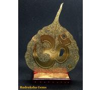 Indù Dio Om Krishna Ganesh Laxmi Sai Baba Hanumana Shiva Intagliato Metallo Leaf