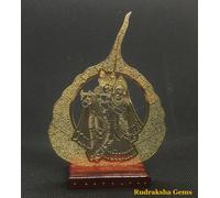 Indù Dio Om Krishna Ganesh Laxmi Sai Baba Hanumana Shiva Intagliato Metallo Leaf