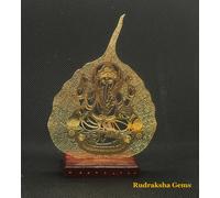 Indù Dio Om Krishna Ganesh Laxmi Sai Baba Hanumana Shiva Intagliato Metallo Leaf