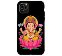 Indù Ganesh Puja Elefante Dio India Méditation Yoga Murti Custodia per iPhone 11 Pro Max