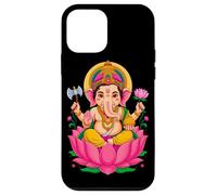 Indù Ganesh Puja Elefante Dio India Méditation Yoga Murti Custodia per iPhone 12 mini