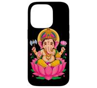 Indù Ganesh Puja Elefante Dio India Méditation Yoga Murti Custodia per iPhone 14 Pro