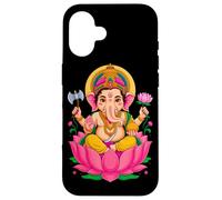 Indù Ganesh Puja Elefante Dio India Méditation Yoga Murti Custodia per iPhone 16