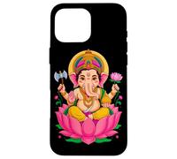 Indù Ganesh Puja Elefante Dio India Méditation Yoga Murti Custodia per iPhone 16 Pro Max
