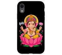 Indù Ganesh Puja Elefante Dio India Méditation Yoga Murti Custodia per iPhone XR