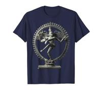 Indù Nataraja Shiva Statue il signore della danza India Maglietta