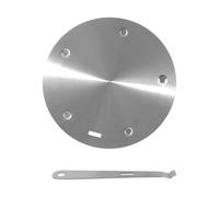 Induction Plate - Induction Hob Converter Plate | Inductions Adapter Plates | Stainless Steel Cookware Converter Disc | Cooker Heat Diffuser With Removable Handle For Cooking Beginners And Chefs