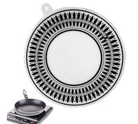 Induction Protection Mat | Excellent Heat Conduction Silicone Stove Top Cover Inducction Mat | Effortless Maintenance Induction Cooker Protective Round Pad, For Cooktop Cover