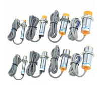Inductive Proximity Sensor Switch 6~36V NPN PNP 90~250VAC NO+NC M18 M24 Detect Metal Sensor Switch 4mm 8mm 10mm Detect Distance(M12-2,Detect Distance 5mm,AC Type NO NC)