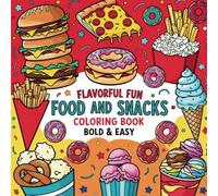 Indulge your creativity with this fun and engaging food and snacks coloring book! Packed with delicious designs of pizza, donuts, burgers, and more, ... lovers of all ages seeking a colorful escape.
