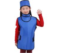 Indumenti Protettivi dai Raggi X per La Protezione dalle Radiazioni Mediche Grembiule di Piombo per Bambini Abbigliamento per Bambini Cappello di Piombo Grembiule A Raggi X per Collo di pio, A