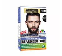 INDUS VALLEY 100% Botanical Hypo Allergic Aqua Beard Colour (marrone scuro) 1...
