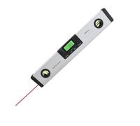 IndusTradCorp Livella Digitale a Bolla, goniometro Digitale in Lega di Alluminio da 400 mm, goniometro, livella Elettronica, inclinometro a 360 Gradi