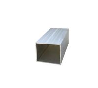 Industria Profilo tubolare rettangolare in lega di alluminio 6063, tubo quadrato for la produzione di macchinari e applicazioni industriali Costruzione(245mm 12x12x2mm)